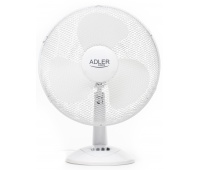 Desktop fan ADLER AD 7304, diameter 40cm, 90W, white