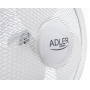Wentylator ADLER AD 7304, biurkowy, śr. 40cm, 90W, biały, Wentylatory, Wyposażenie biura