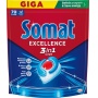 Kapsułki do zmywarki SOMAT Excellence 3w1, 70 szt., lemon, Środki czyszczące, Artykuły higieniczne i dozowniki