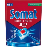 Kapsułki do zmywarki SOMAT Excellence 3w1, 44 szt., lemon