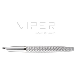 Pi&oacute;ro wieczne DIPLOMAT Viper, guilloche, F/M, srebrne, Pi&oacute;ra, Artykuły do pisania i korygowania