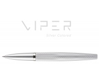 Rollerball pen DIPLOMAT Viper, guilloche, silver