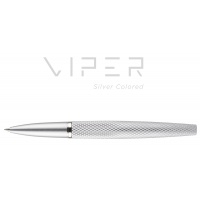 Rollerball pen DIPLOMAT Viper, guilloche, silver