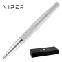 Rollerball pen DIPLOMAT Viper, guilloche, silver