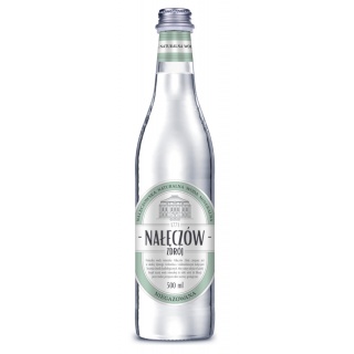 Woda NAŁĘCZ&Oacute;W ZDR&Oacute;J, niegazowana, butelka szklana, 500ml, Woda, Artykuły spożywcze