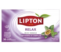 Herbata LIPTON Functional, ziołowa, relax, 20 kopert, Herbaty, Artykuły spożywcze