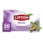 Herbata LIPTON Functional, ziołowa, relax, 20 kopert, Herbaty, Artykuły spożywcze