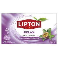 Herbata LIPTON Functional, ziołowa, relax, 20 kopert, Herbaty, Artykuły spożywcze