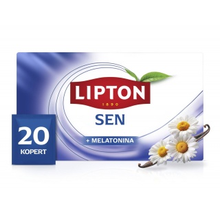 Herbata LIPTON Functional, ziołowa, sen, 20 kopert, Herbaty, Artykuły spożywcze