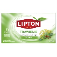 Herbata LIPTON Functional, ziołowa, trawienie, 20 kopert