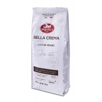 Kawa SAQUELLA Bella Crema Smooth, ziarnista, 200g, Kawa, Artykuły spożywcze