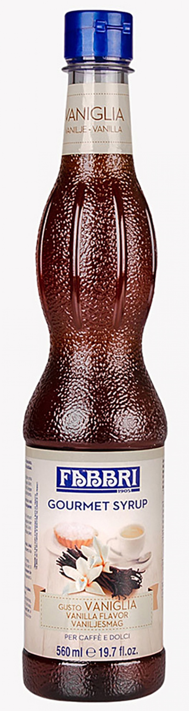 Syrop FABBRI, wanilia, 560ml, Syropy owocowe, Artykuły spożywcze