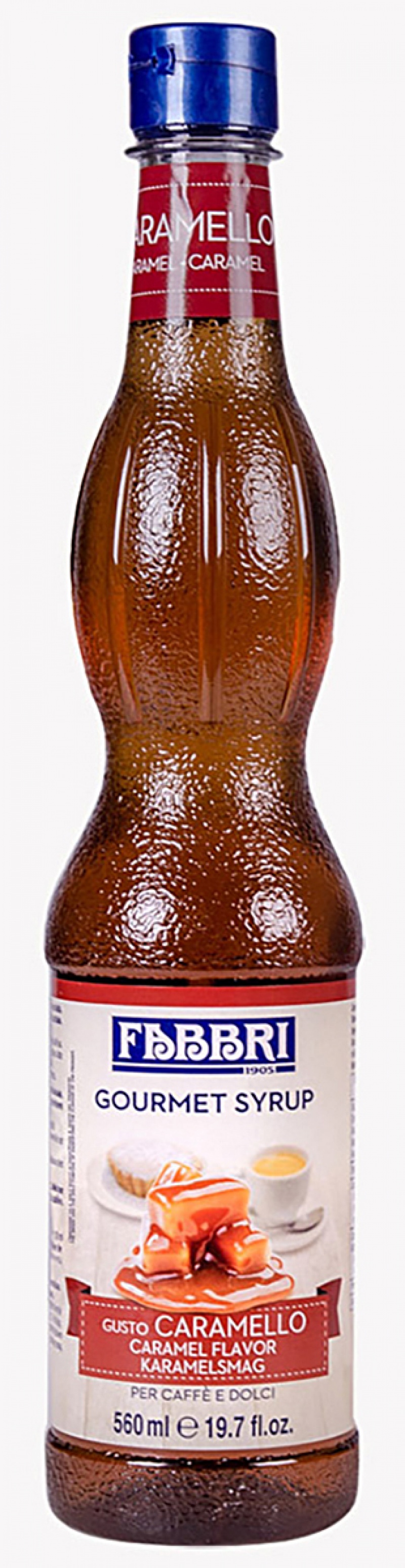 Syrop FABBRI, karmel, 560ml, Syropy owocowe, Artykuły spożywcze