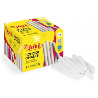 Kreda szkolna JOVI, zestaw 100 szt., biała, Plastyka, Artykuły szkolne