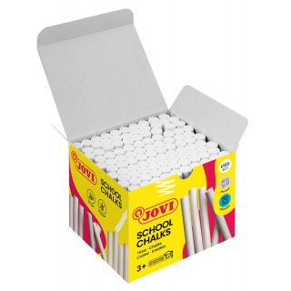 Kreda szkolna JOVI, zestaw 100 szt., biała, Plastyka, Artykuły szkolne
