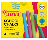 Kreda szkolna JOVI, zestaw 100 szt., mix kolor&oacute;w, Plastyka, Artykuły szkolne