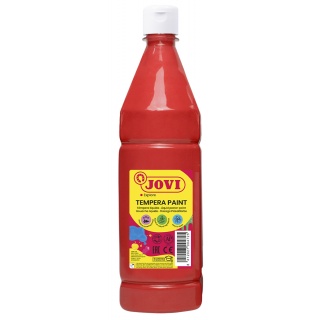 Farba plakatowa JOVI, 1000ml, czerwona, Plastyka, Artykuły szkolne