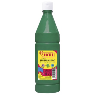 Farba plakatowa JOVI, 1000ml, ciemnozielona, Plastyka, Artykuły szkolne