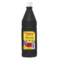 Farba plakatowa JOVI, 1000ml, czarna, Plastyka, Artykuły szkolne