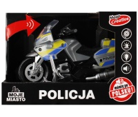 MOTOCYKL POLICJA B/O 21X15X11 MOJE M PLPLMC48
