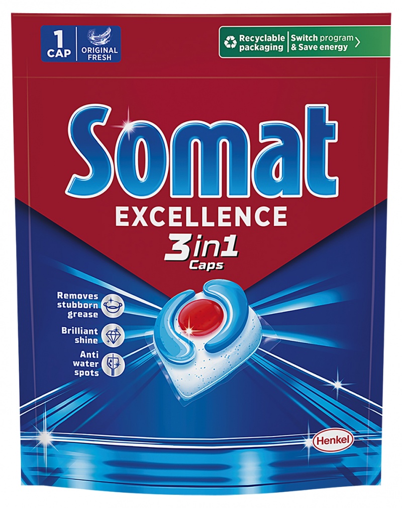 Kapsułka do zmywarki SOMAT Excellence, pr&oacute;bka 1 szt., Promocje, ~ Nagrody