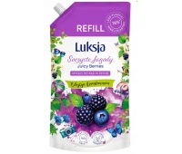 LUKSJA MYDŁO W PŁYNIE 900ML.ZAPAS SOCZYSTE JAGODY, Mydła i dozowniki, Art. higieniczne i dozowniki