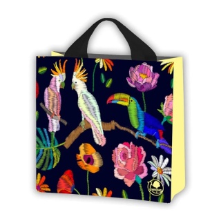 Torba PP tkany JUNGLA 26x26x12, Torby ozdobne, Art. dekoracyjne i prezentowe