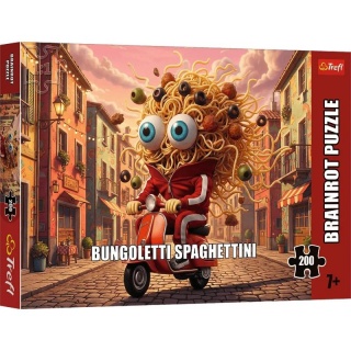 PUZZLE 2000 - BrainRots Bungoletti Spaghettin, 2000 element&oacute;w, Puzzle