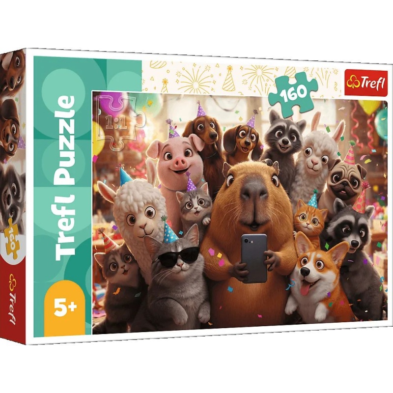 PUZZLE 160 Słodkie selfie, 160 element&oacute;w, Puzzle