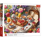 PUZZLE 500 - Słodkości na Dzień Mamy
