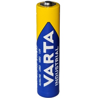 BATERIE ALKAL. LR-3 AAA VARTA INDUSTRIAL PRO 1szt, Baterie, akumulatory i ładowarki, Urządzenia biurowe