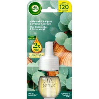 AIR WICK ZAPAS DO ODŚW.ELEKTR.EUKAL./CEDR 19ML, Odświeżacze i dozowniki, Art. higieniczne i dozowniki