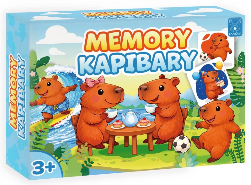 Memory Kapibary, Domino i memos, Gry