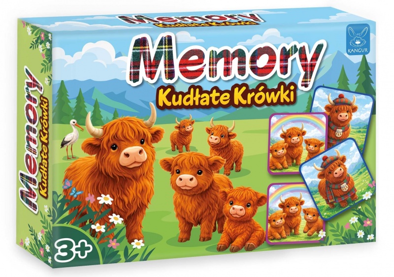 Memory Kudłate Kr&oacute;wki, Domino i memos, Gry