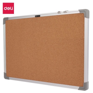 DELI TABLICA KORKOWA 60x90CM OPRAWA ALUMINIOWA, Tablice korkowe, Prezentacja