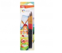 DELI ZESTAW PĘDZLI SERIA COLOR EMOTION 3 SZT BL...