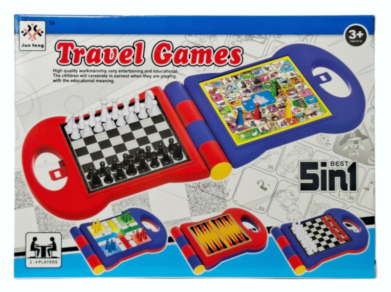 Gra 5w1 20199, Kreatywne, Zabawki