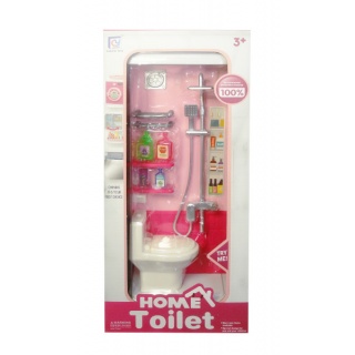 Akcesoria dla lalki mebelki łazienka 3066, Akcesoria dla lalek, Zabawki