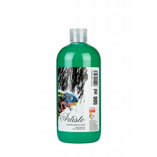FARBA AKRYLOWA 500ml.SWEET COLOURS ZIELEŃ TRAW., Farby, Plastyka