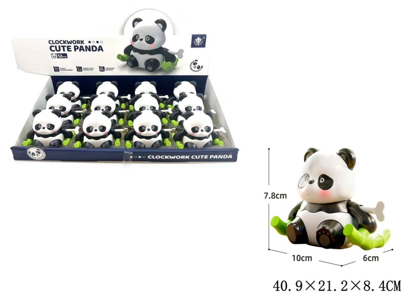 ZWIERZĄTKO NAKRĘCANE (PANDA), Zwierzęta, Zabawki