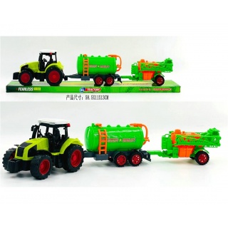 TRAKTOR 666-158B IMP, Pojazdy, Zabawki