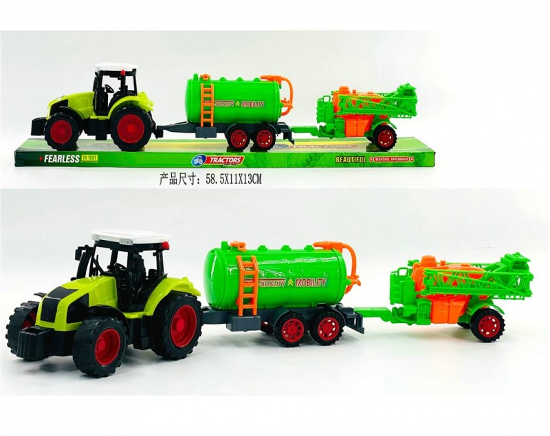 TRAKTOR 666-158B IMP, Pojazdy, Zabawki