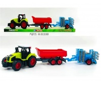 TRAKTOR Z MASZYNĄ ROLNICZĄ 666-158C IMP
