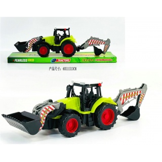 TRAKTOR Z MASZYNĄ ROLNICZĄ 666-156A IMP, Pojazdy, Zabawki