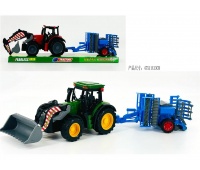 TRAKTOR Z MASZYNĄ ROLNICZĄ I TUREM 666-332C IMP