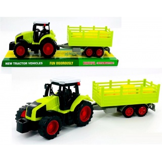 TRAKTOR Z PRZYCZEPĄ 666-154B IMP, Pojazdy, Zabawki