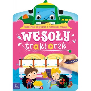 Wesoły traktorek. Edukacyjna książeczka z ruchomy, Edukacyjne, Książeczki