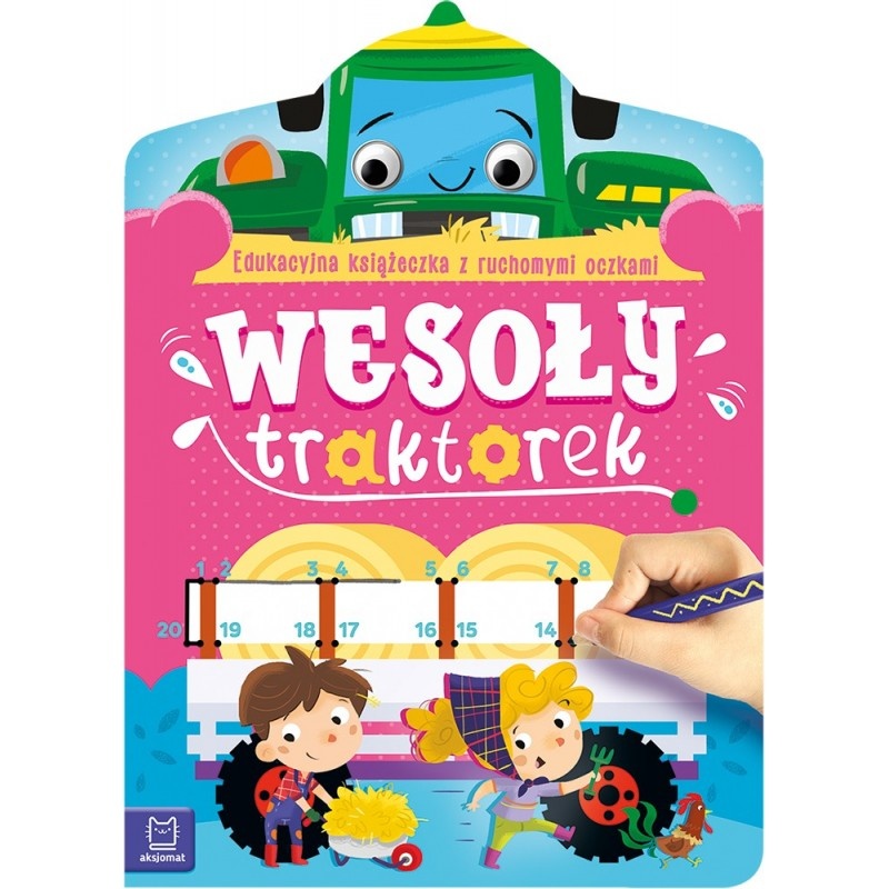 Wesoły traktorek. Edukacyjna książeczka z ruchomy, Edukacyjne, Książeczki