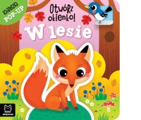 Otw&oacute;rz okienko! W lesie. Książeczka pop-up