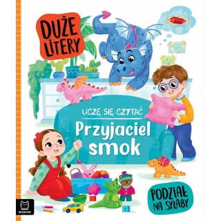 Uczę się czytać. Duże litery. Podział na sylaby, Edukacyjne, Książeczki